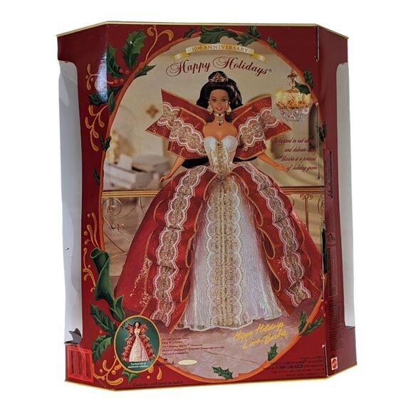 Barbie 1997 Happy Holidays Special Edit NIB Vintage 90s Vintage Collector Doll - Picture 4 of 16